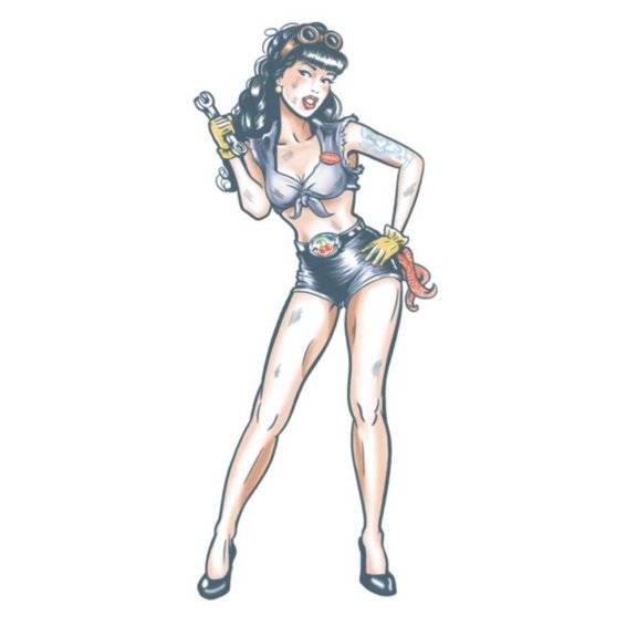 Mechanic Pin-Up Tattoo FX