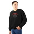 thumbnail image 1 of Mechanic Rebel Garage Metal Edgy Rock Unisex Plus Fleece Graphic Sweatshirt Brisco Brands 2X, 1 of 5