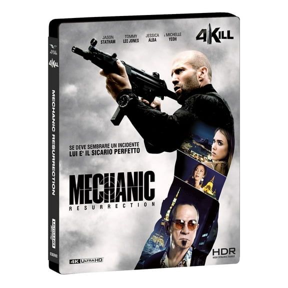 Mechanic: Resurrection - 4Kill Collection (Bd 4K + Bd Hd) (4K Ultra HD) Jason Statham