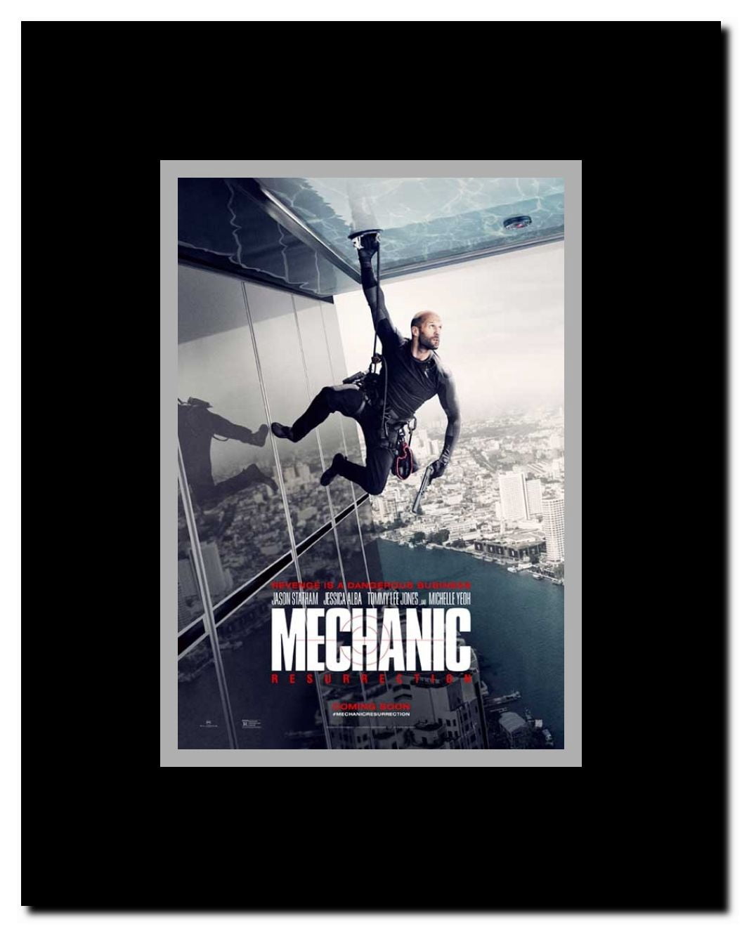 Mechanic: Resurrection Framed Movie Poster