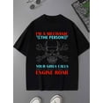 thumbnail image 1 of Mechanic Skull T-Shirt men's 180G 100% Cotton black Retro Unisex Shirt Graphic Tee tshirts Basic Unisex Shirt Crewneck tshirts Retro Unisex Shirt Graphic tshirts Funny Unisex Shirt Crewneck tshirts, 1 of 7