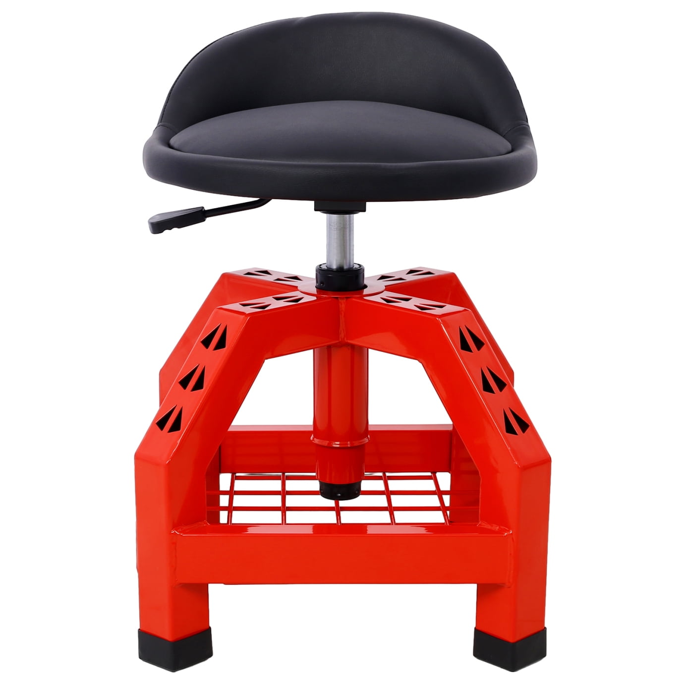Mechanic Stool, Pneumatic 360 Degree Swivel Stool, Rolling Mechanic