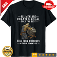 thumbnail image 1 of Mechanic Tee, All Men are Created Equal Only The Best Still Turn Wrenches Shirt, ULTRA LIMITED-TH79516, 1 of 2