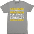 thumbnail image 1 of Mechanic We Do Precision Guess Work Questionable Knowledge - Men's T-Shirt, 1 of 4