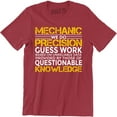 thumbnail image 1 of Mechanic We Do Precision Guess Work Questionable Knowledge - Men's T-Shirt, 1 of 4