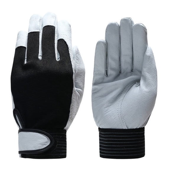 Mechanic Work Gloves Leather Welding Coat Heavy Industrial Glove Safety Sport Glove ,Comfort and Durability