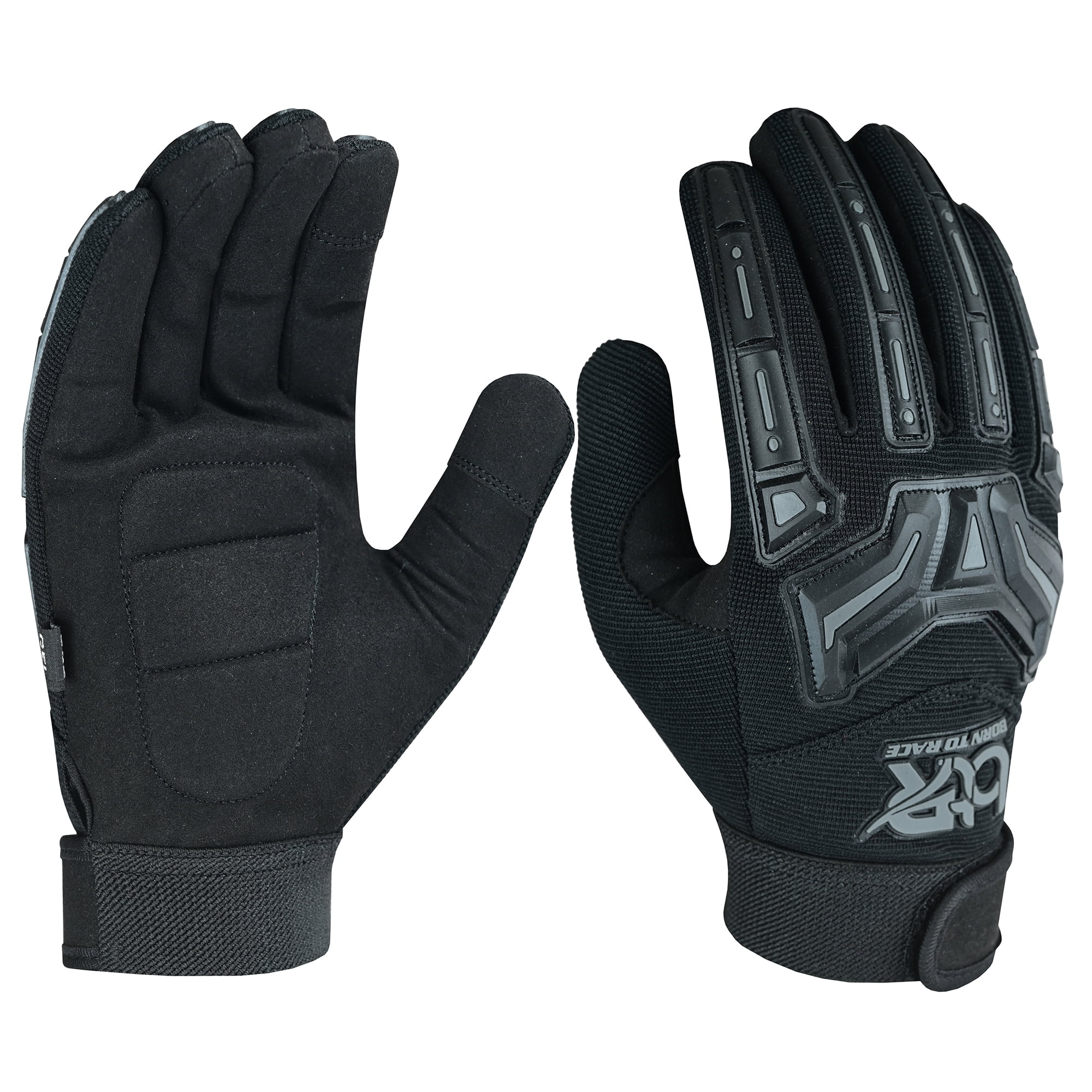 Mechanic Work Gloves Touchscreen Welding Power Tools Construction Heavy Duty Safety Work Gloves Black-L