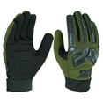 thumbnail image 1 of Mechanic Work Gloves Touchscreen Welding Power Tools Construction Heavy Duty Safety Work Gloves Green-S, 1 of 4
