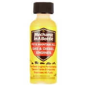 Mechanic in a Bottle Fuel System Fix All Fuel Additive, 4 oz bottle