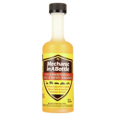 Mechanic in a Bottle Fuel System Fix All Fuel Additive, 8 oz bottle