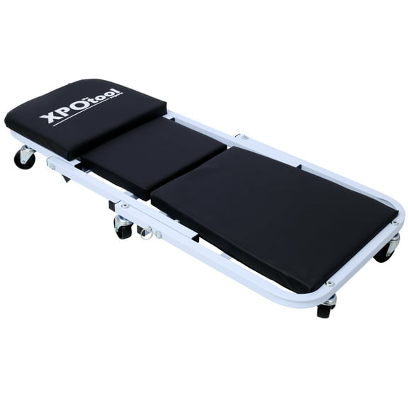 Mechanic's Rolling Creeper - Low Profile Design with 6 Swivel Casters for DIY & Professional Use