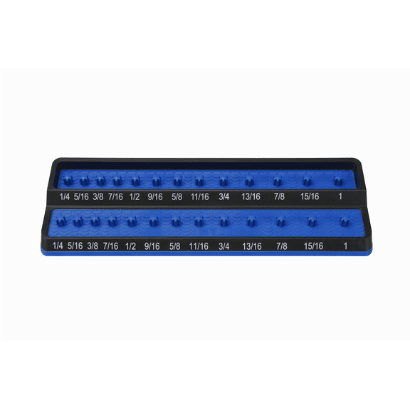 Mechanic's Time Savers 3/8" SAE Peg Socket Holder - Blue