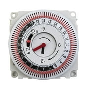 Mechanical 24 Hours Timer Switch Industrial Timing Device Panel Switch Protect