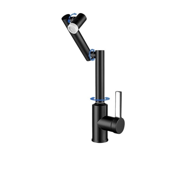 Mechanical Arm Faucet Bathroom Kitchen Sink, Cold And Hot Dual Control Faucet, Expandable Rotating Anti Splash Pressurized Faucet ,Leakproof Design