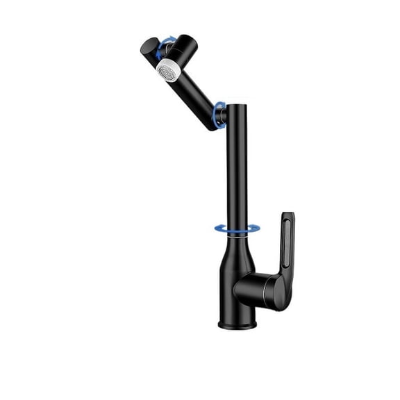 Mechanical Arm Faucet Bathroom Kitchen Sink, Cold And Hot Dual Control Faucet, Expandable Rotating Anti Splash Pressurized Faucet ,Leakproof Design