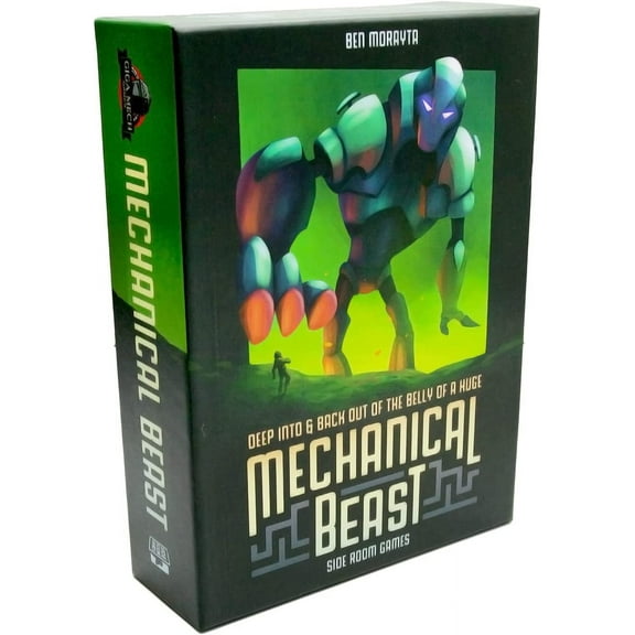Mechanical Beast - A Solo, Coop or Competitive Tile Laying and Manipulation Puzzle for 1-4 Players