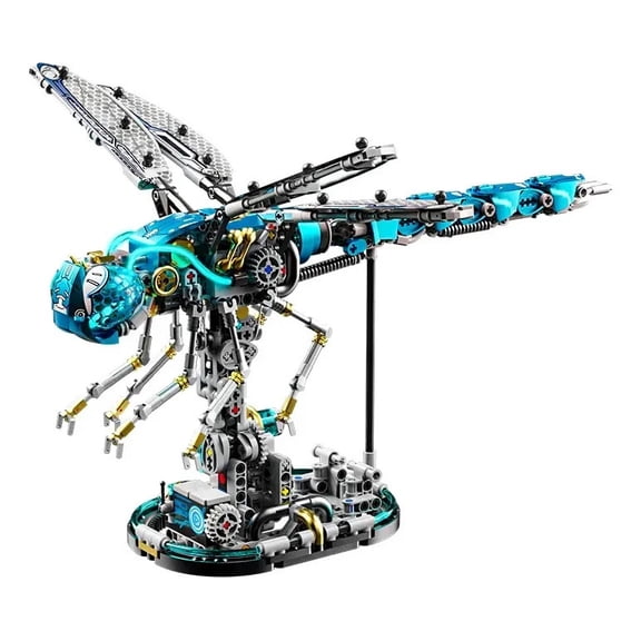 Mechanical Building Blocks in the Shape of a Dragonfly, Mod