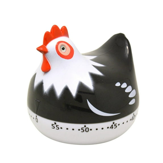 Mechanical Chicken Kitchen Timer Rotating Alarm Countdown Clock Tool for Baking Cooking Reminder