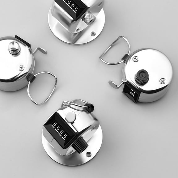 Mechanical Click Counter, Resetting Design Ideal for Events Warehouse Use