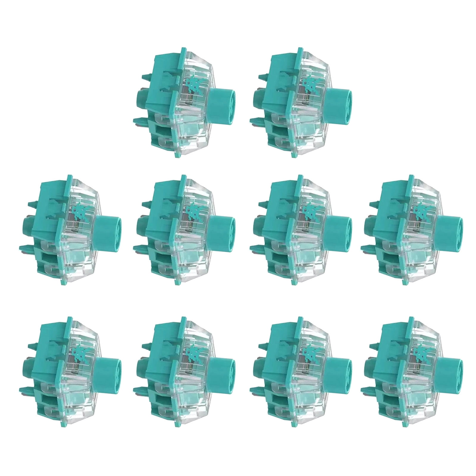 Mechanical Color Light Green Dragon Switches 50Million Keystrokes For Mechanical Keyboards Gaming Long Time Use