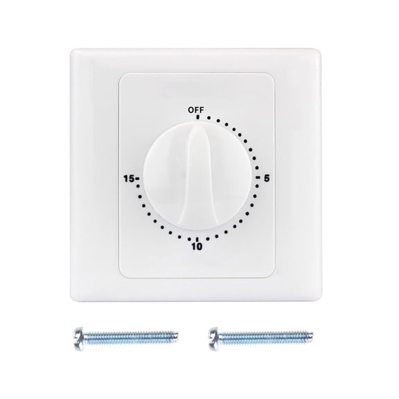 Mechanical Countdown Timer Switches Auto Power-off Mechanical Light Switches Cover Plate Digital Timer Control Switches