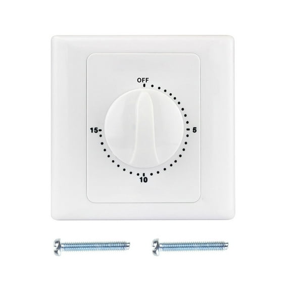 Mechanical Countdown Timer Switches Cover Plate Digital Timer Control Switches