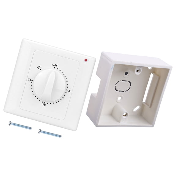 Light Switches Socket Countdown Timer Control Interruptor Wall Mechanical Countdown Timer Switches Easy to Install