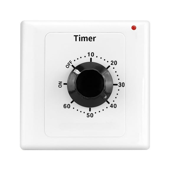 Mechanical Countdown Timers Switches Light Switches Socket Countdown Timer Control Controller for Bathroom Fan, Lights