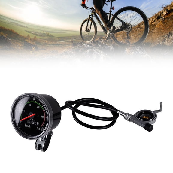Mechanical Cycle Computer, Reliable Speed Distance Monitor for 27.5,29" Wheels