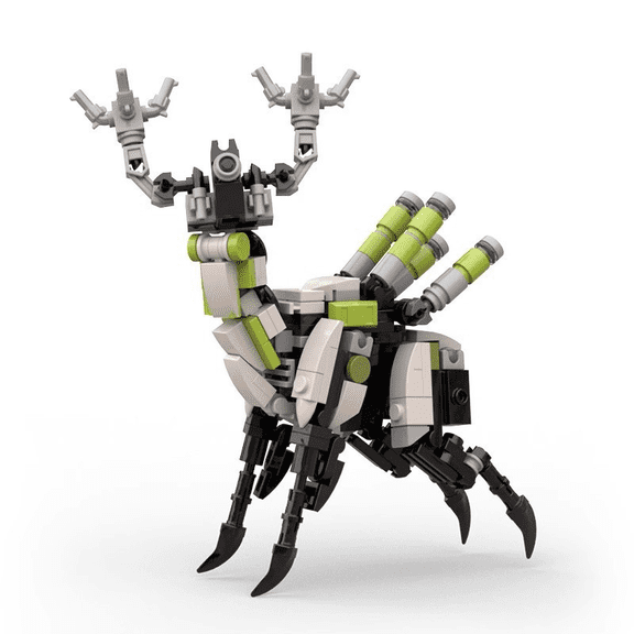 Mechanical Deer MOC Building Blocks Creature Model