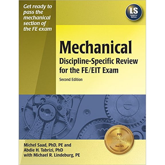 Pre-Owned Mechanical Discipline-Specific Review for the FE/EIT Exam, 2nd Ed, 9781591260653, 1591260655, Paperback, 2 edition