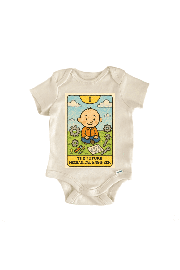 Mechanical Engineer Newborn Baby Bodysuit