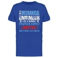 thumbnail image 1 of Mechanical Engineer Slogan T-Shirt Men -Image by Shutterstock, Male Small, 1 of 2