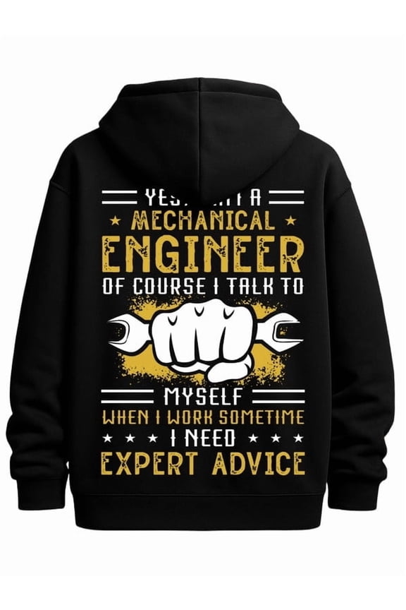 Mechanical Engineer graphic hoodies skeleton for men graphic hoodies black Winter wear, vintage style, comfortable fit, patterned sweatshirt, streetwear lovers autumn 3d idk