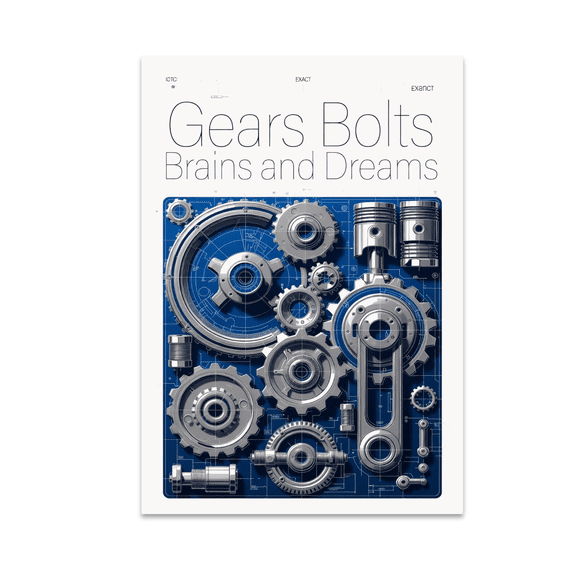 Mechanical Engineering Decor - Engineering Enthusiast - 13x19 Poster Print