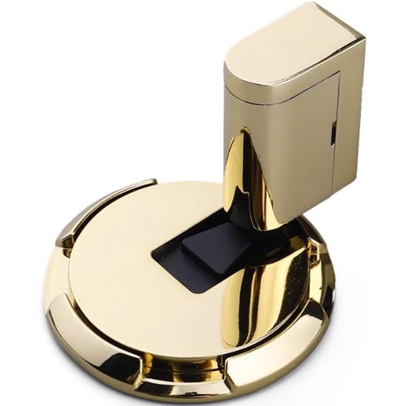 Mechanical Floor Door Stopper, Magnetic Door Stopper, Punch-Free Mechanical Silent Floor Door Stop, Adjustable Invisible Windproof Shock Absorbing for Within 3/4 Inch High Door Gaps (SetE)