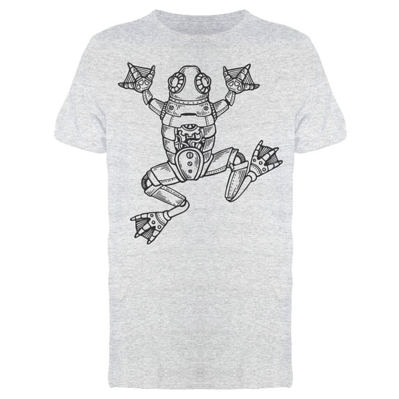 Mechanical Frog Animal T-Shirt Men -Image by Shutterstock, Male Large