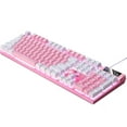 thumbnail image 1 of Mechanical Gaming Keyboard USB LED Lighting Effects Comfortable for Desktop, 1 of 4
