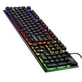 thumbnail image 1 of Mechanical Gaming Keyboard with Dynamic LED Backlit and Responsive Wired USB Connectivity for Enhanced Performance, 1 of 2