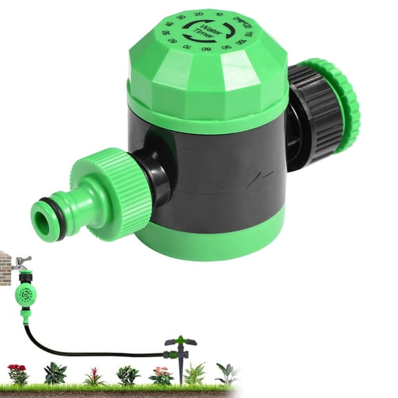 Mechanical Garden Water Timer, Automatic Sprinkler Controller for Outdoor Hose Faucet, Irrigation Timer for Lawn & Plants