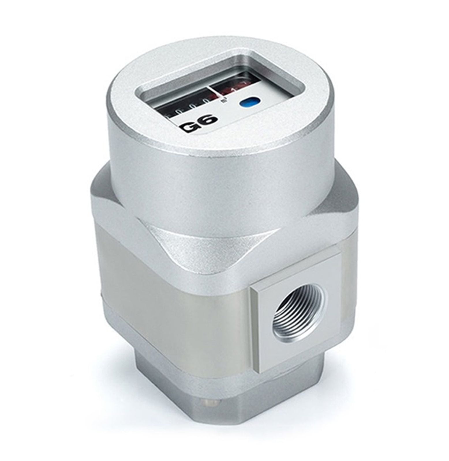 Mechanical Gas Flow Meter High-Precision Electronic Digital Display ...