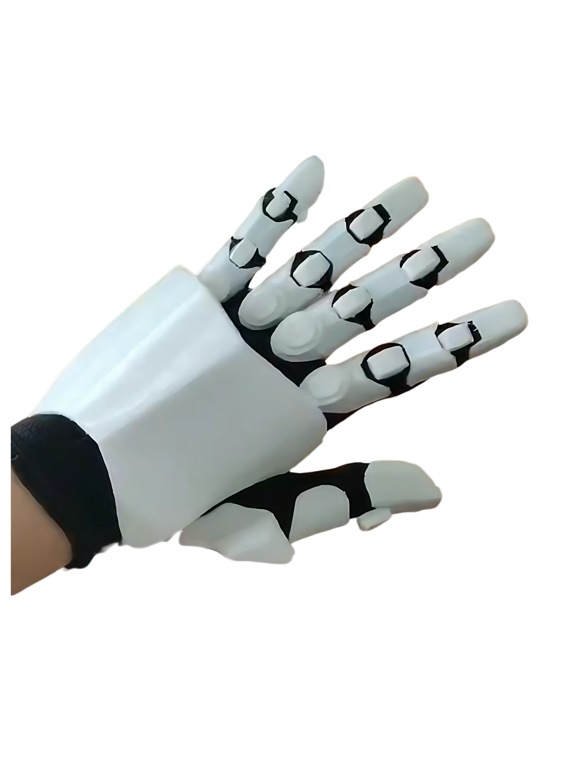 Mechanical Gloves, 3D-printed PETG Material Gloves, flexible Mechanical Outward, Cosplay Decor,Gift for Friends
