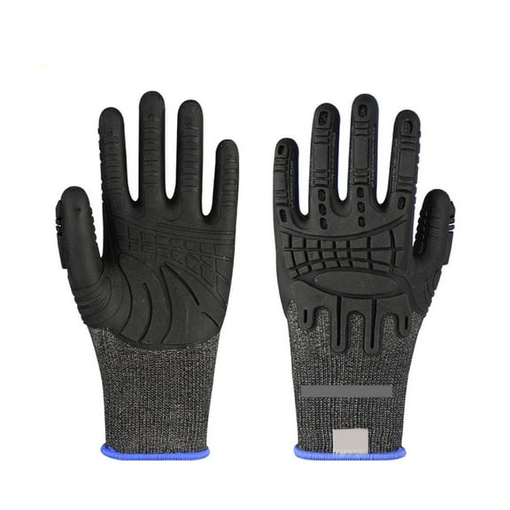 Mechanical Gloves Back Of Hand Anti-smash Palm Non-slip Strong Grip Application Widely Rescue Damping Protective Gloves Mechanical Gloves