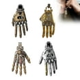 thumbnail image 1 of Mechanical Hand Pendant for Necklace Movable Finger Joints Robot Hand Charm Jewelry Steampunks Robotic Arm Jewelry Gift for Men Women, 1 of 9