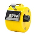 thumbnail image 1 of Mechanical Hand Tally Number Counter Click Clicker 4 Digit Counting Manual 1X D8H8, 1 of 8
