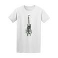 thumbnail image 1 of Mechanical Heavy Metal Guitar T-Shirt Men -Image by Shutterstock, Male XX-Large, 1 of 2