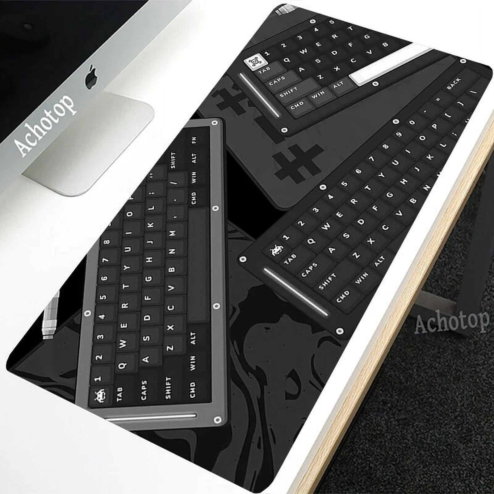 Mechanical Keeb Gamer Mouse Pad Large Lock Edge Mousepads XXXL HD Print ...