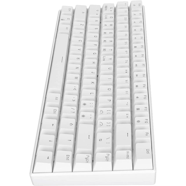 Mechanical Keyboard,82 Keys Rgb Backlit 2.4G Bt3.0 Mechanical Gaming