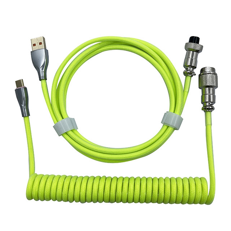 Mechanical Keyboard Cable Aviation Plugin Cable USB Data Cable Game