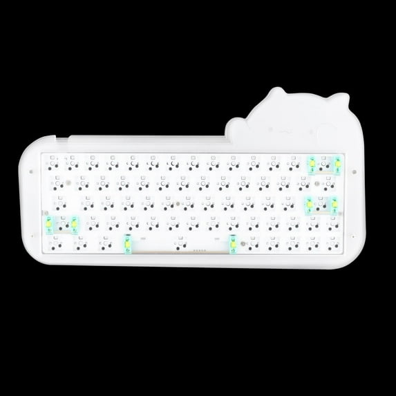 Mechanical Keyboard DIY , Switches RGB Lighting Effects 65% Modular, Mounting Plate for Computer PC Windows